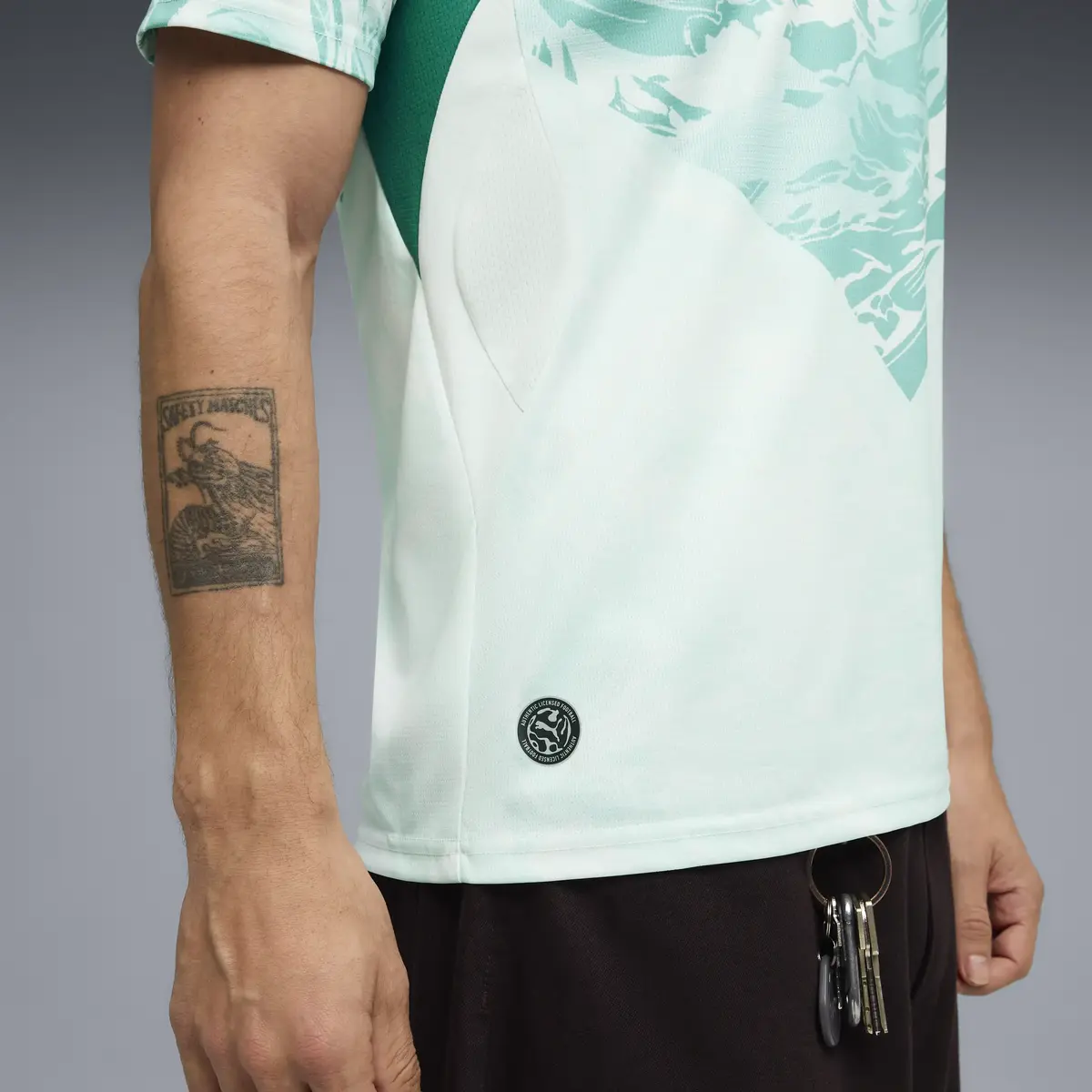 PUMA FPF Away Jersey Replica Yeşil Erkek Forma
