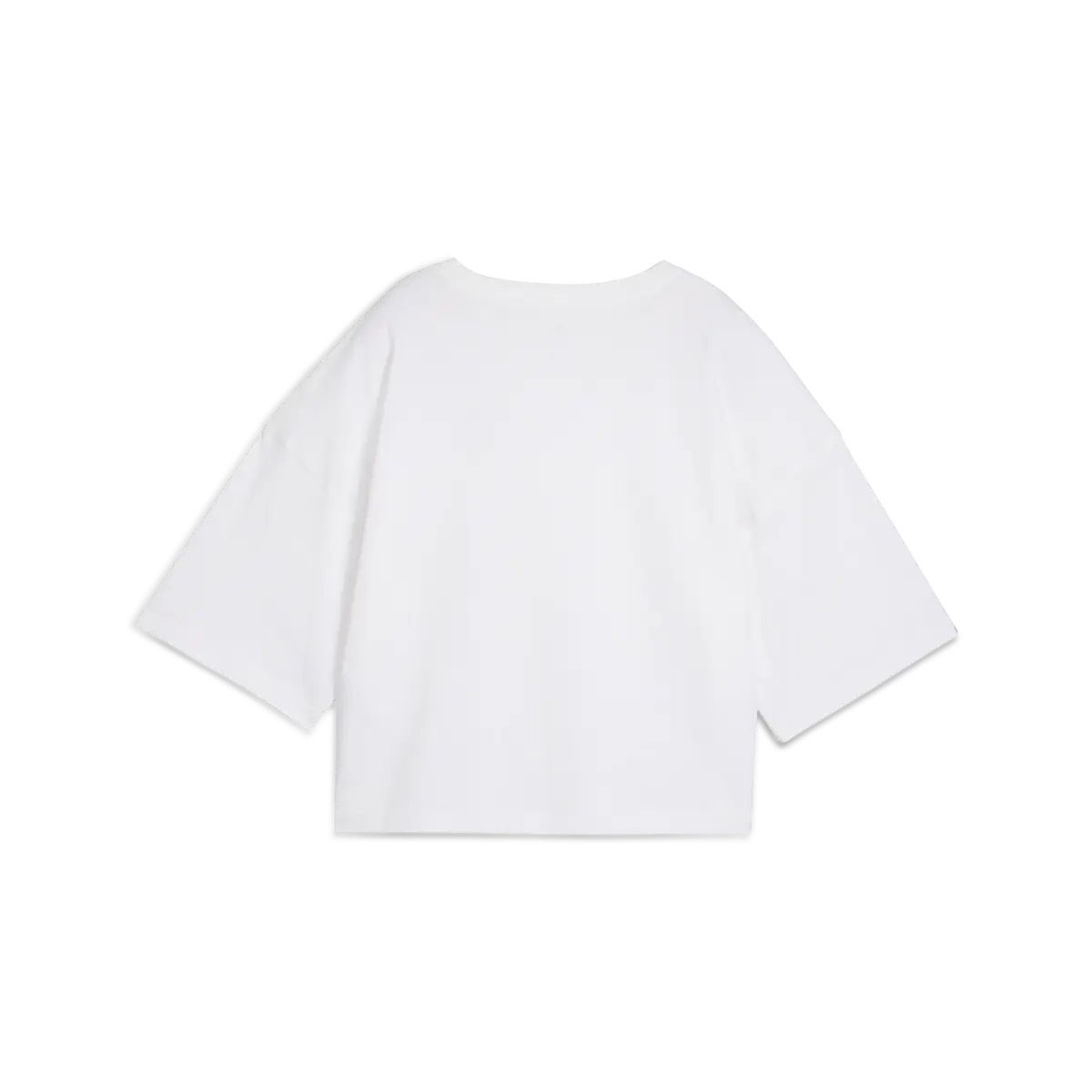 Puma WARDROBE ESS Oversized Short Tee Beyaz Kadın Kısa T-Shirt