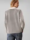 Calvin Klein BICOLOR RIB LOGO POL, UB1 Siyah Kadın Polo