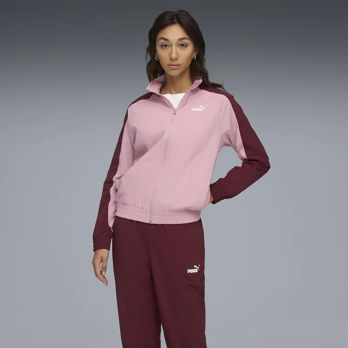 Puma Woven Tracksuit Pembe Kadın Eşofman Takım