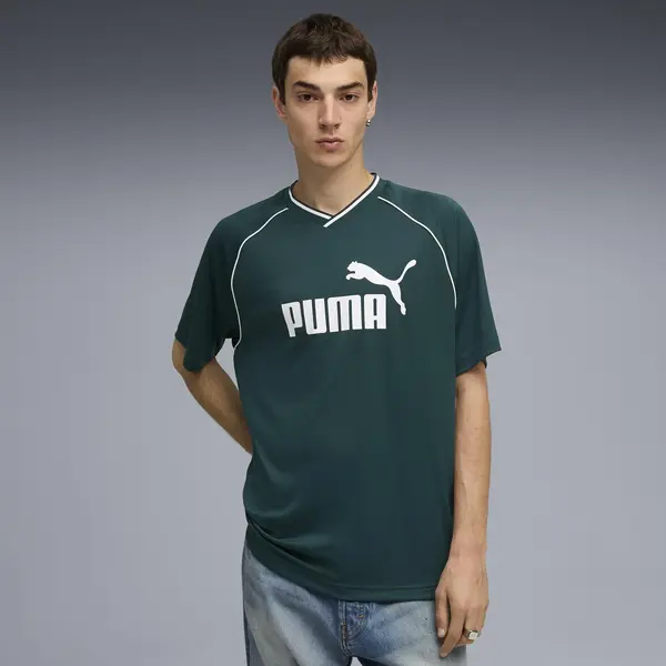 Puma ESS Football Jersey Yeşil Erkek Forma