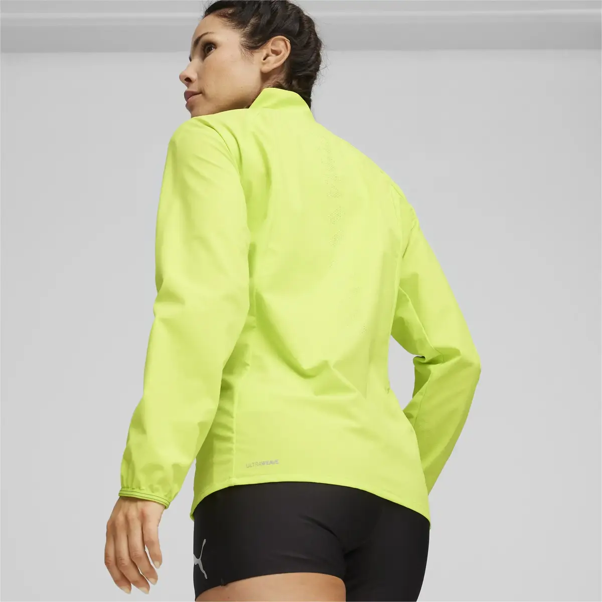 Puma RUN ELITE ULTRWEAVE JACKET W Sarı Kadın Ceket