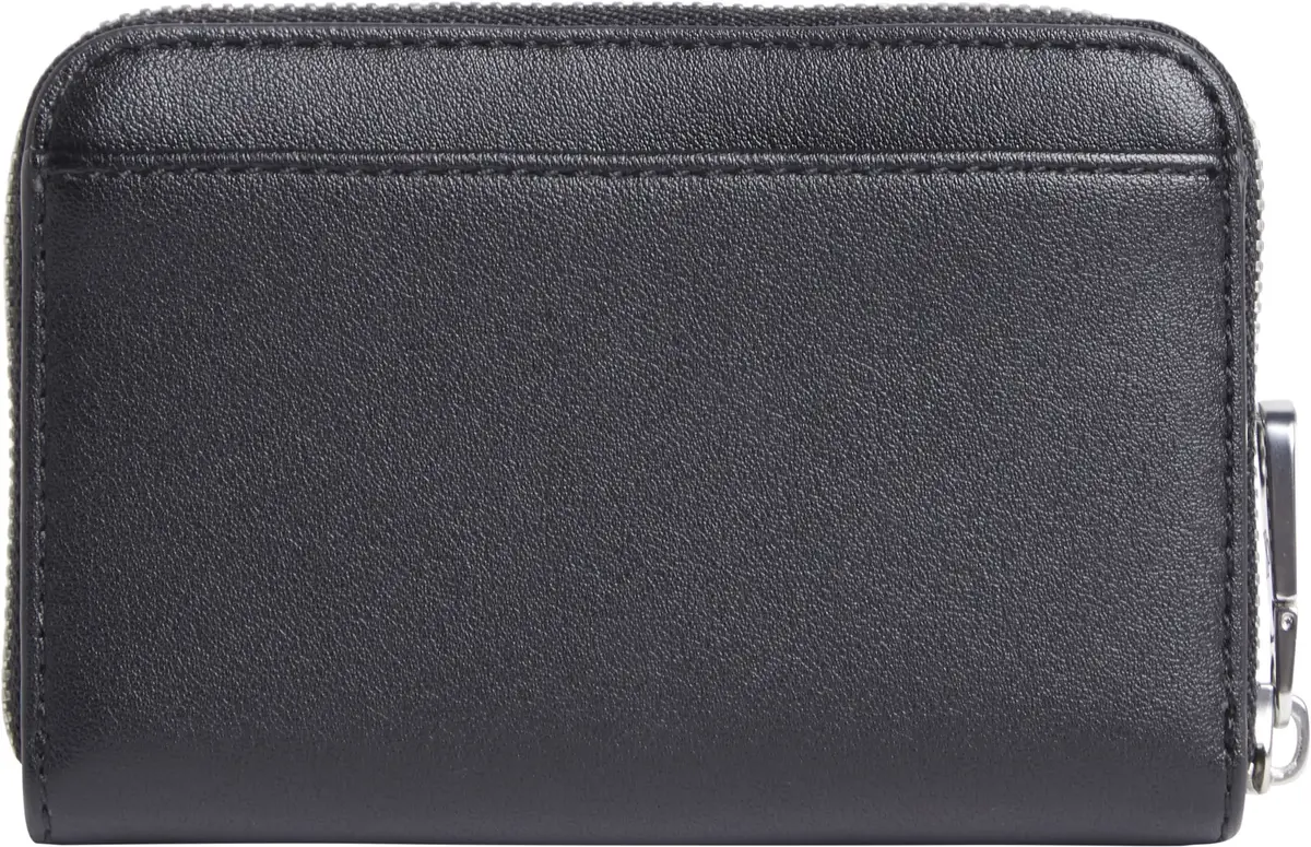 Calvin Klein SCULPTED MED ZIP ARO Kadın Siyah Cüzdan