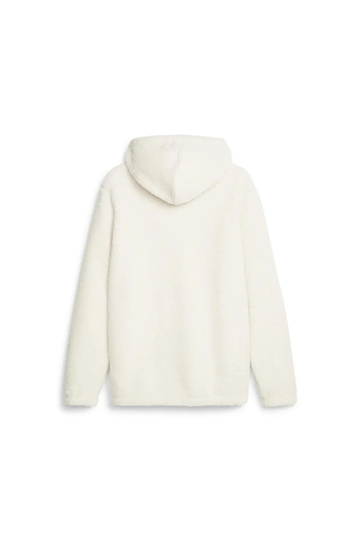 Puma ESS ELEVATED Sherpa Hoodie Kırık Beyaz Erkek Hoodie