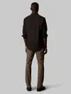 Calvin Klein REG ESNTL POPLIN STR Regular Fit Siyah Erkek Gömlek