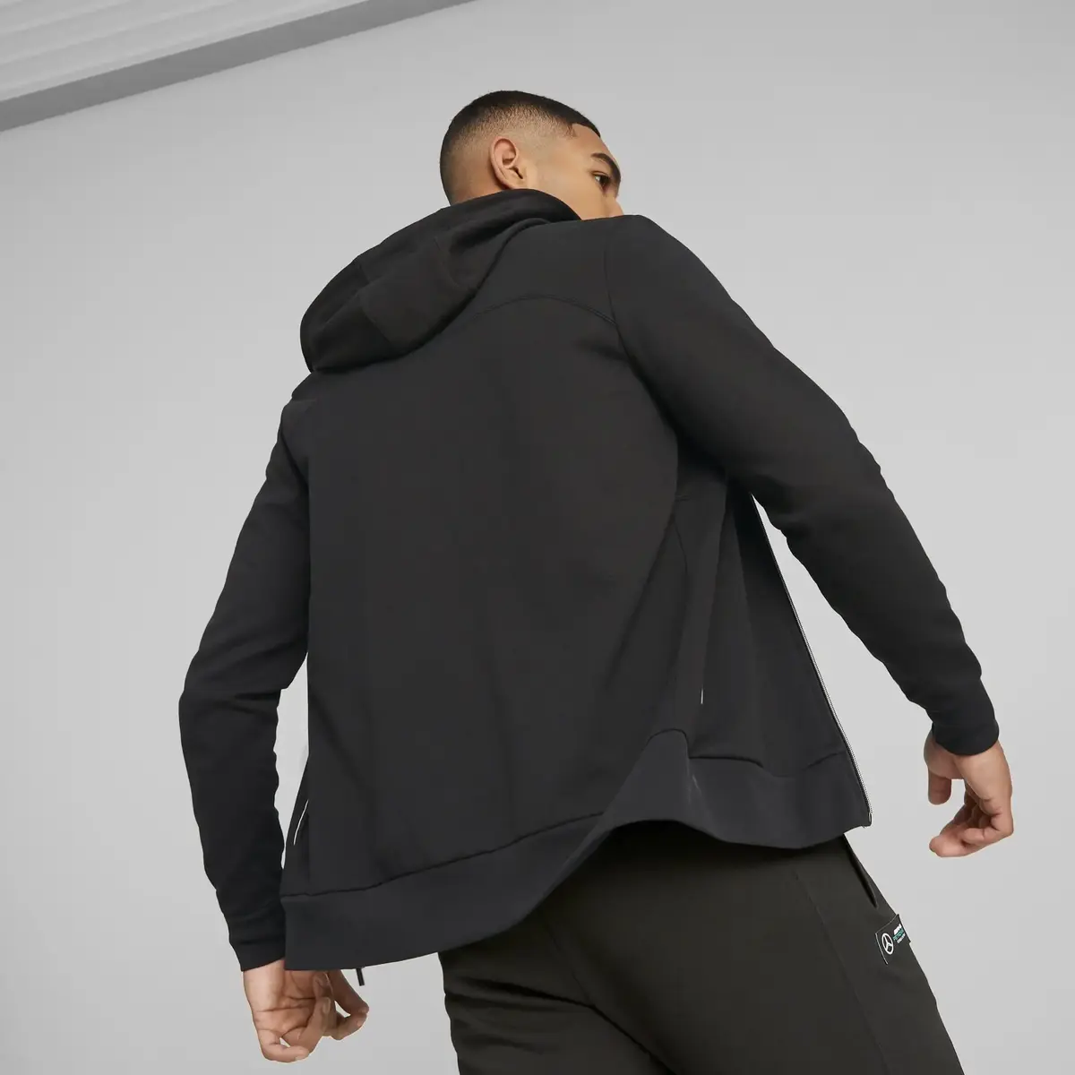 Puma MAPF1 Hooded Sweat Jacket Siyah Erkek/Unisex Fermuarlı Hoodie