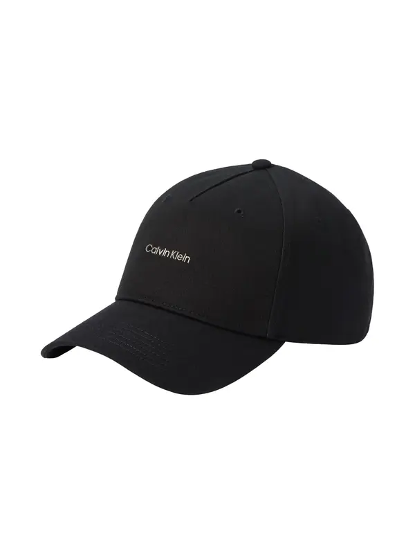 Calvin Klein COTON TWILL STANDARD, UB1, OS Siyah Erkek Şapka