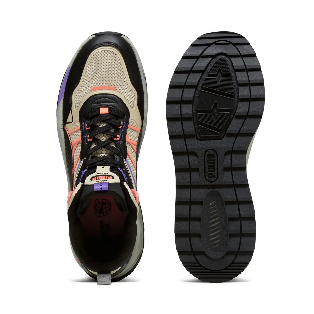 Puma Trinity Mid Hybrid Bej Erkek Günlük Spor Ayakkabı