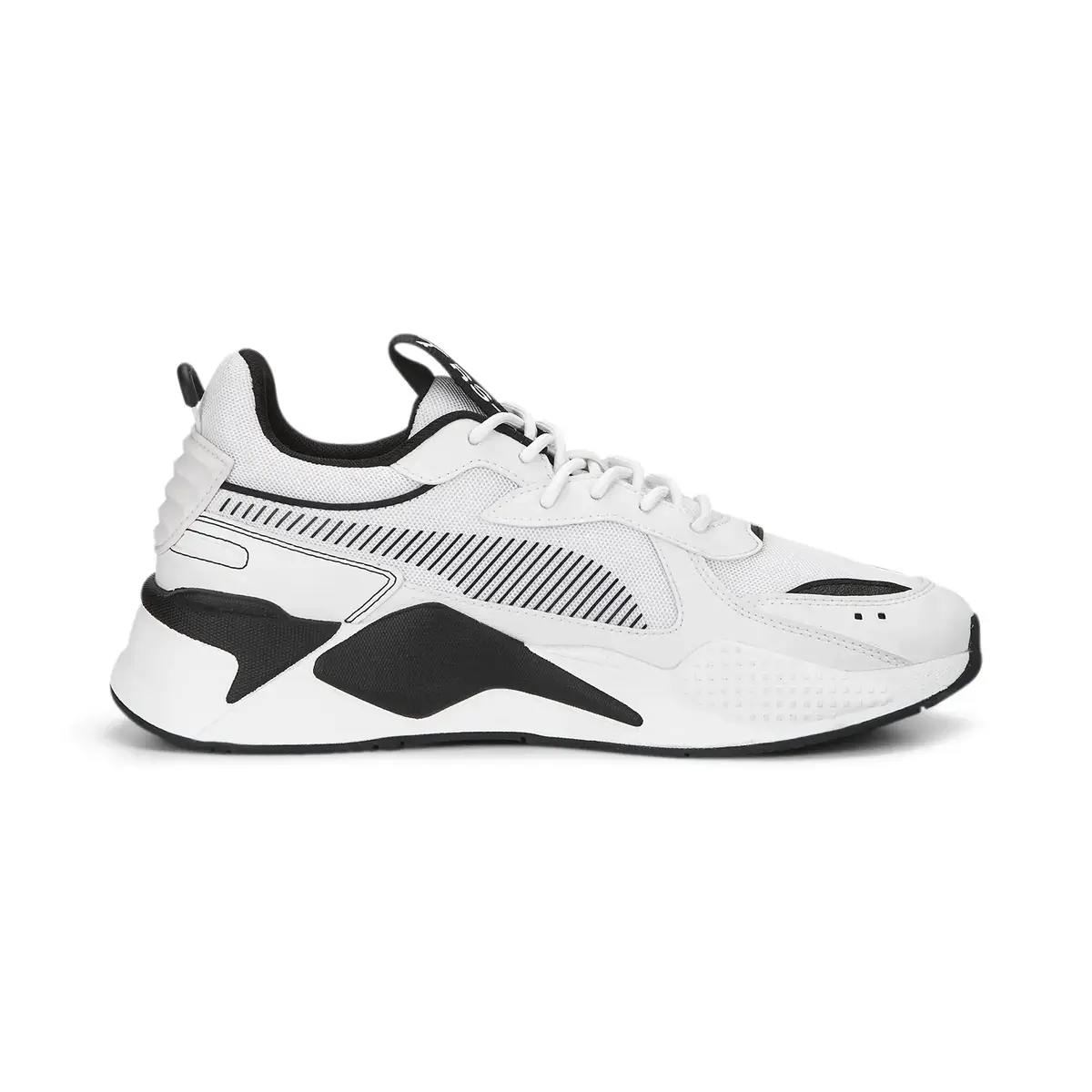 Puma RS-X B&W - Beyaz Erkek/Unisex Günlük Spor Ayakkabı