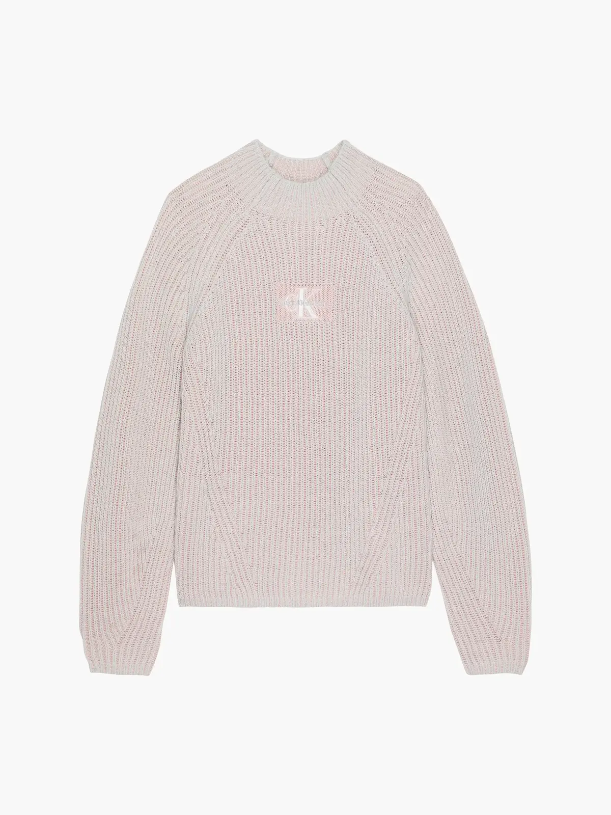 Calvin Klein DUO COLOUR MONOGRAM Kadın Pembe Kazak