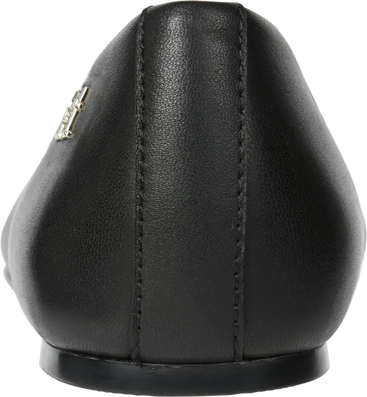 Tommy Hilfiger BALLERINA LEATHER FL, BDS Siyah Kadın Babet