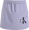 Calvin Klein MONOGRAM OFF PLACED Kadın Lila Etek
