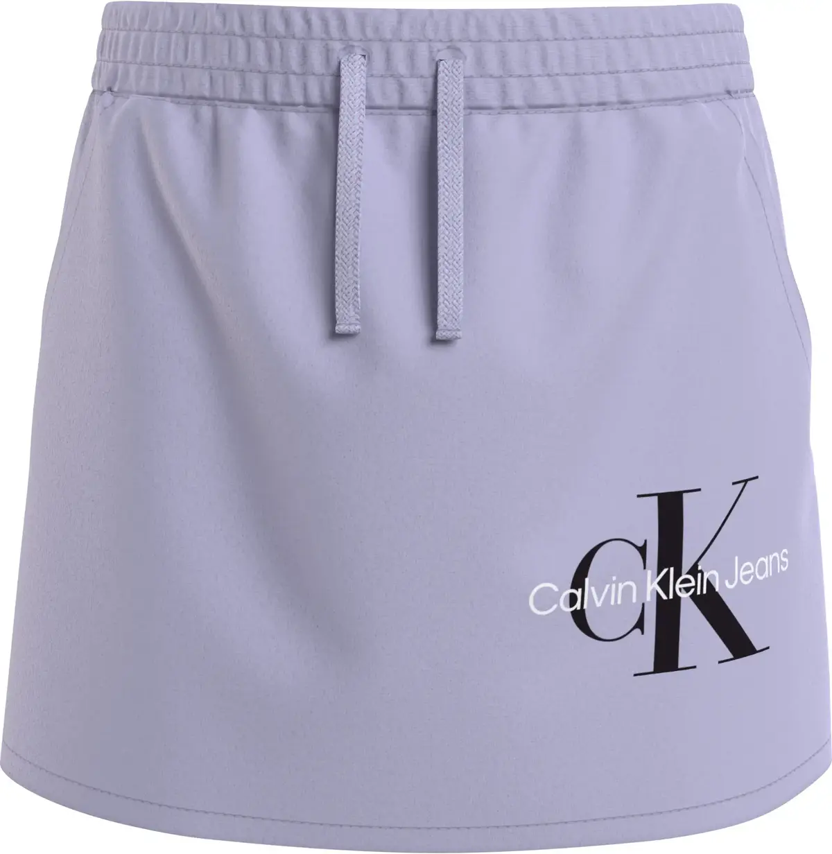 Calvin Klein MONOGRAM OFF PLACED Kadın Lila Etek