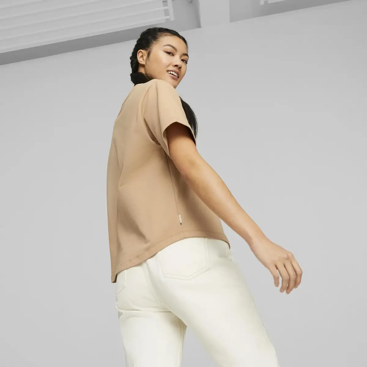 Puma Infuse Tee Bej Kadın T-shirt