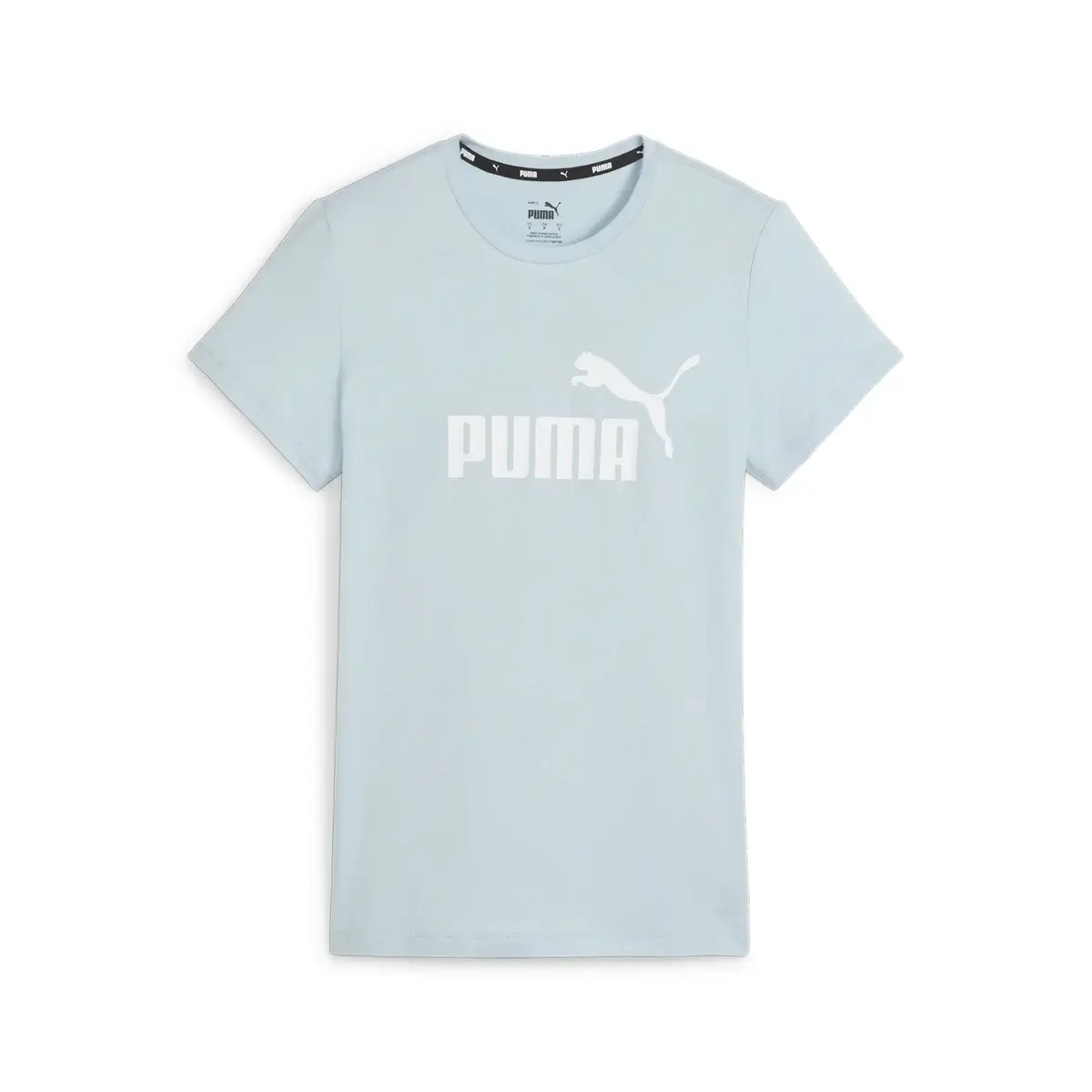 Puma ESS Logo Tee (s) Açık Mavi Kadın T-Shirt