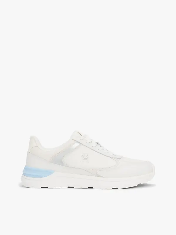 Tommy Hilfiger CASUAL FASHION RUNNE, 0LH Beyaz Kadın Spor Ayakkabı & Sneaker