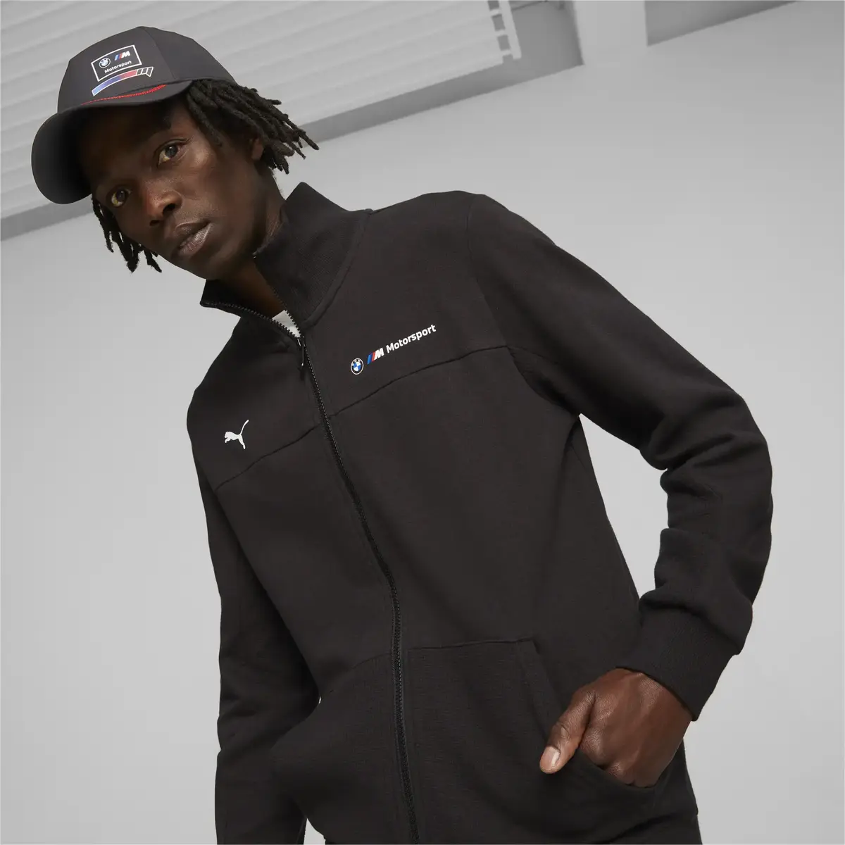 Puma BMW MMS Garage Crew BB Cap Erkek Gri Şapka