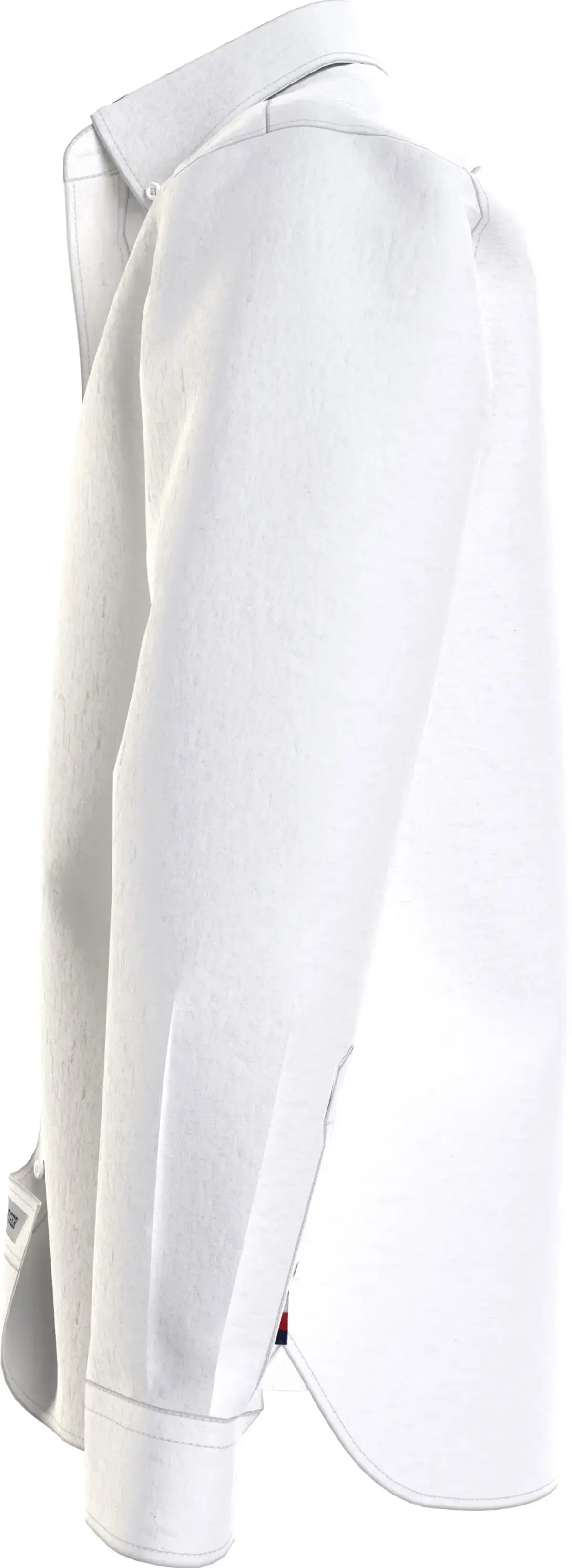 Tommy Hilfiger PIGMENT DYED LI SOLI, YCF Beyaz Erkek Gömlek