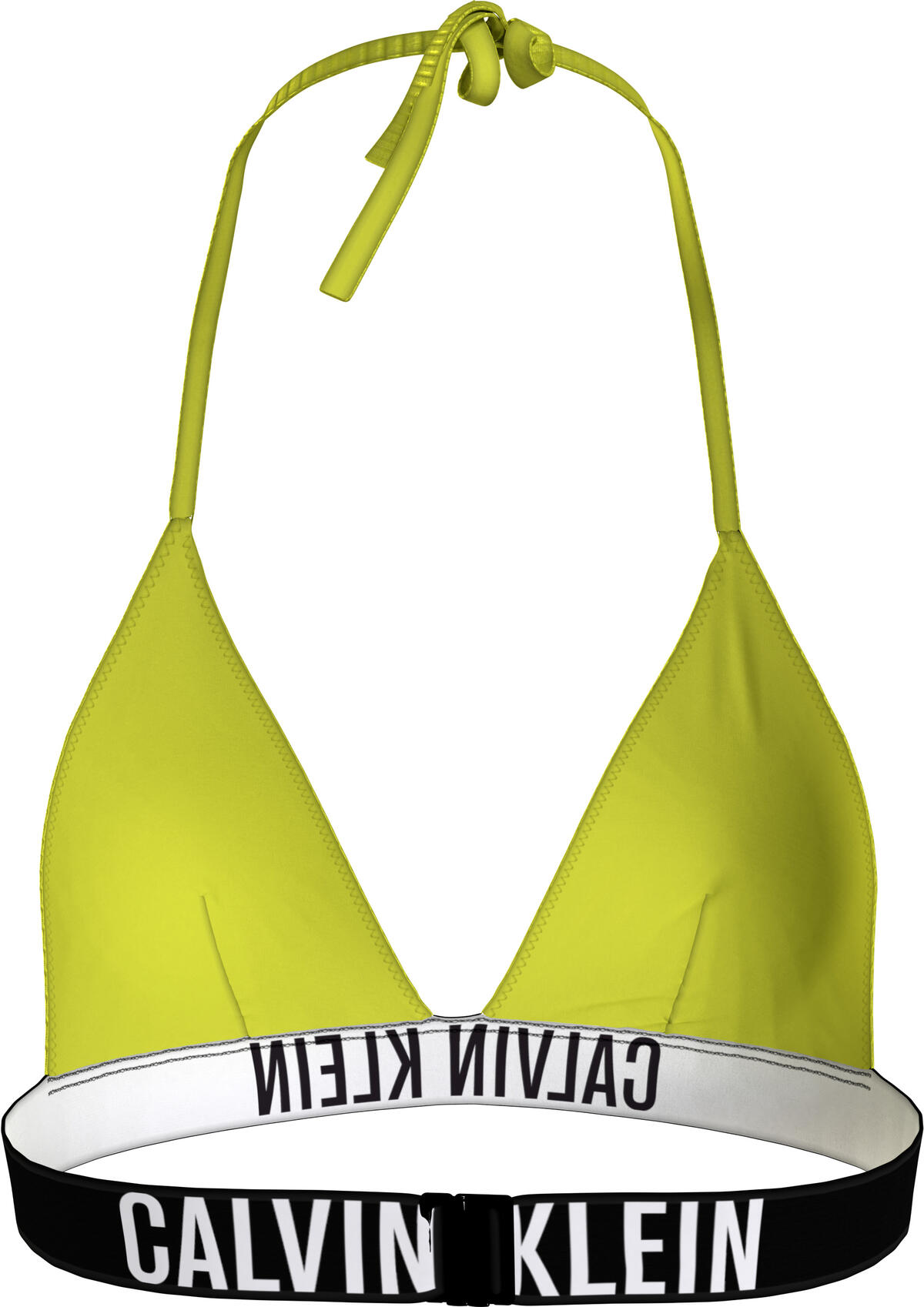 Calvin Klein TRIANGLE-RP Kadın Sarı Bikini Üstü