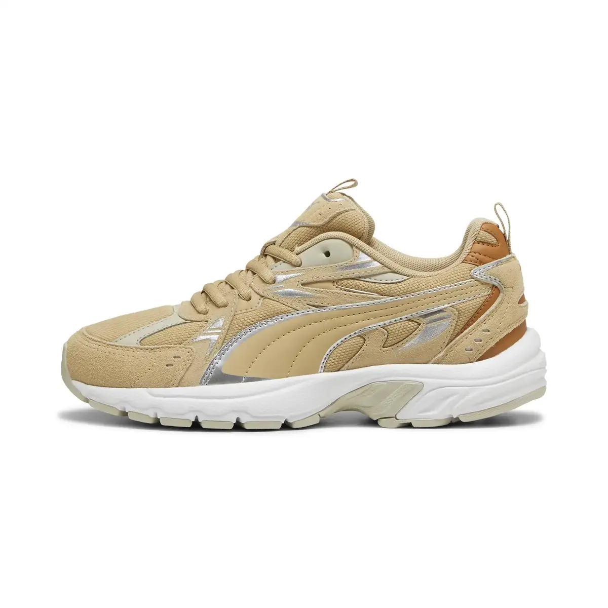 Puma Milenio Tech Suede Bej Unisex Günlük Spor Ayakkabı