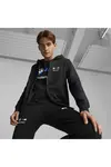 Puma Bmw Mms Hdd Sweat Jacket Cotton Siyah Erkek Fermuarlı Hoodie