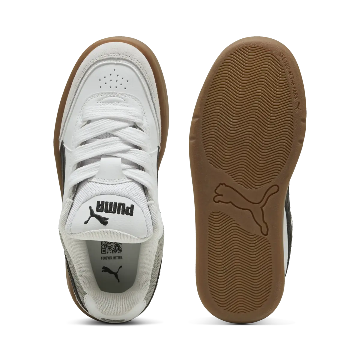 Puma Park Lifestyle SK8 Jr Beyaz Çocuk Spor Ayakkabı
