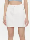 Calvin Klein HR A-LINE MINI SKIRT, 1AA Beyaz Kadın Etek