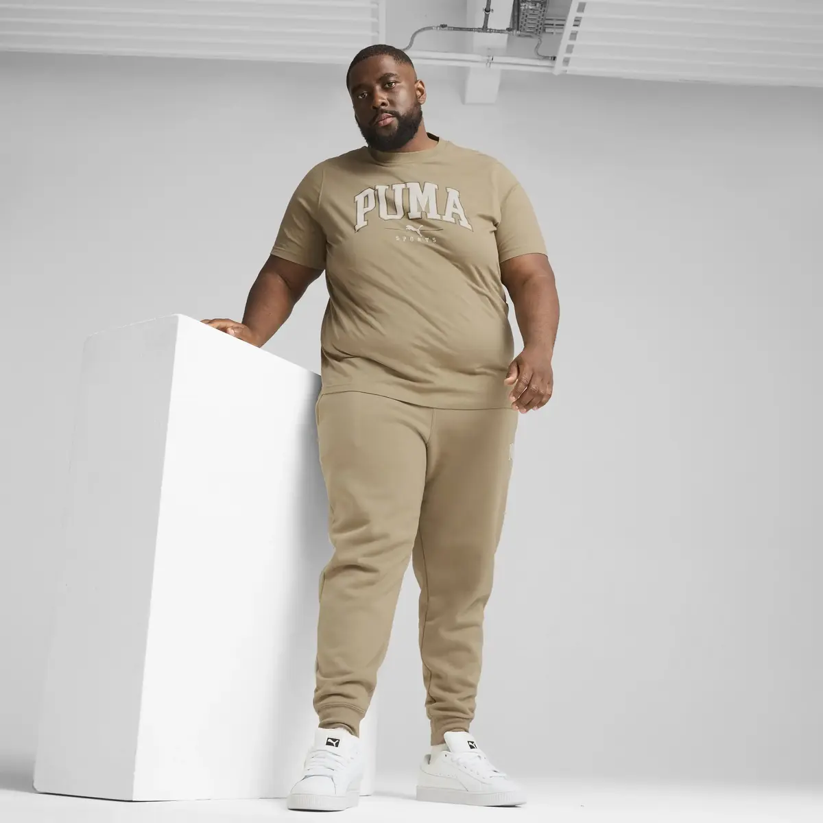 Puma SQUAD Tee Açık Kahve Erkek T-Shirt