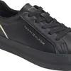 Tommy Hilfiger VULC FOXING SNEAKER, BDS Siyah Kadın Spor Ayakkabı & Sneaker