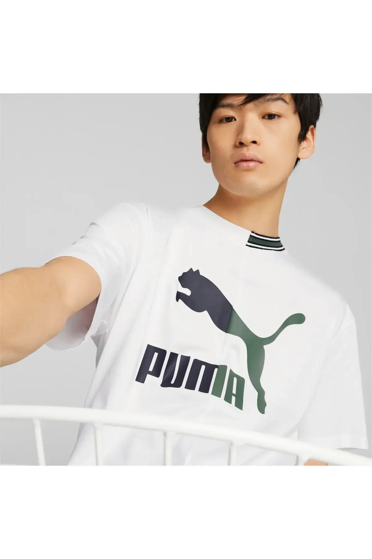 Puma CLASSICS ARCHIVE REMASTER Tee Erkek Beyaz T-Shirt