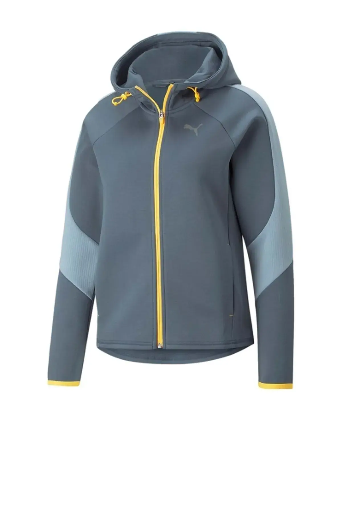 Puma Evostripe Full-Zip Hoodie Lacivert Kadın Fermuarlı Hoodie