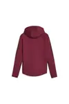 Puma EVOSTRIPE Full-Zip Hoodie Kırmızı Kadın Fermuarlı Hoodie