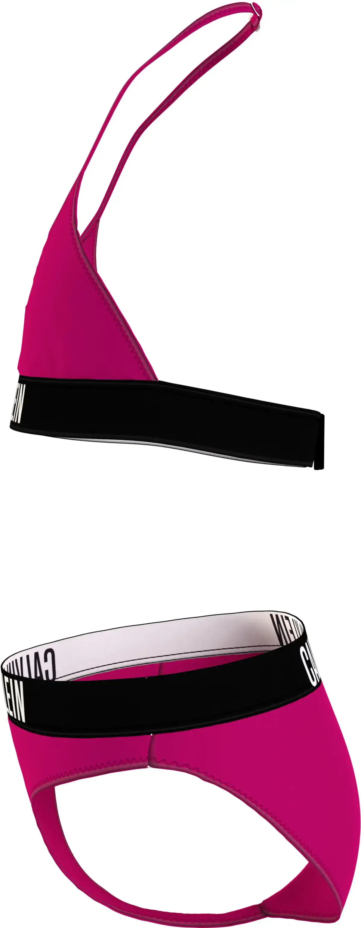 Calvin Klein TRIANGLE BIKINI SET Kadın Pembe Bikini Takımı