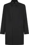 Calvin Klein TECHNICAL RAINCOAT Erkek Siyah Mont