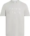 Calvin Klein CP-ENLARGED LOGO T-S, PE0 Krem Erkek T-Shirt & Polo