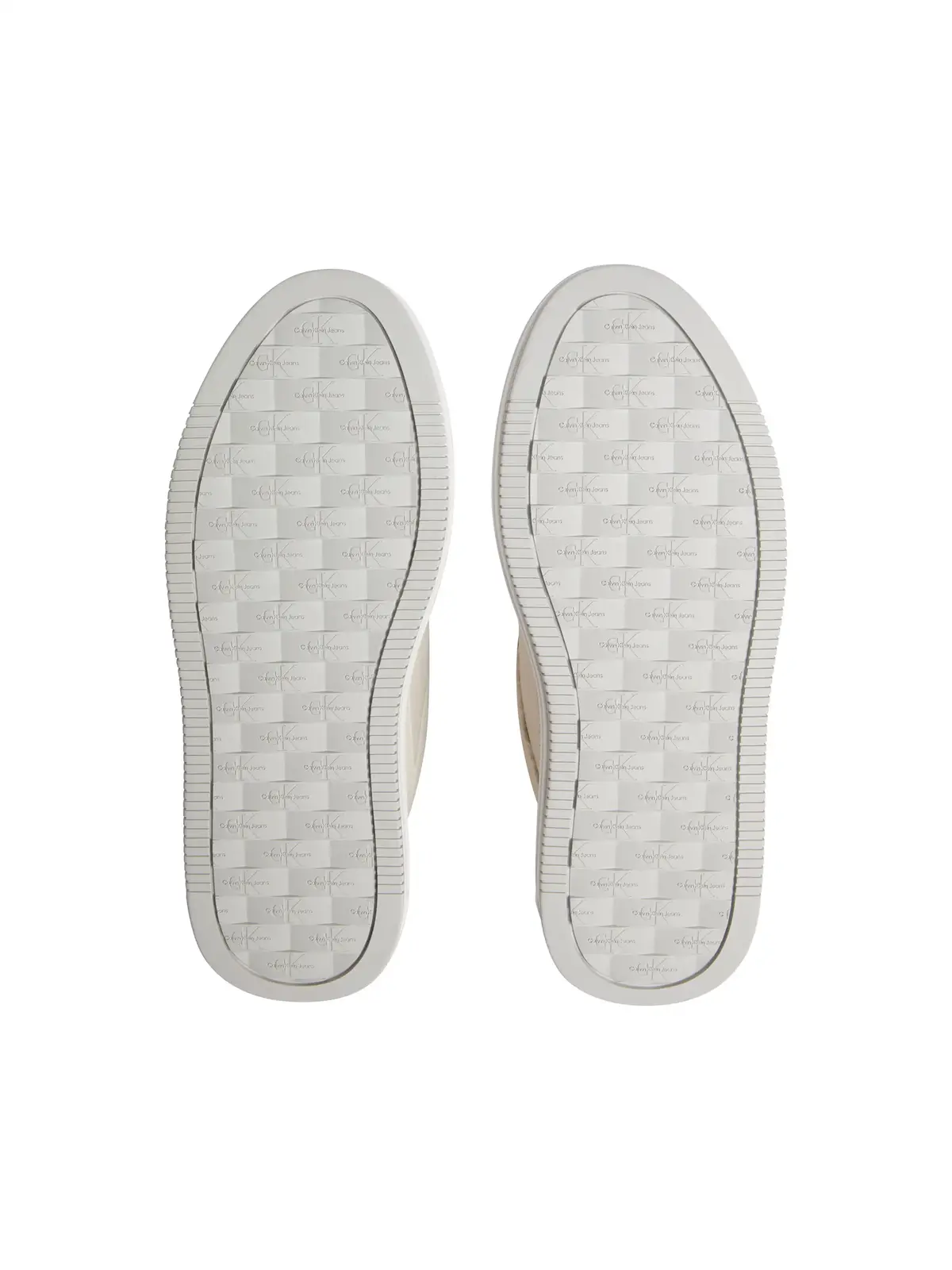 Calvin Klein BOLD FLATF LOW LACEU Krem Kadın Günlük Spor Ayakkabı