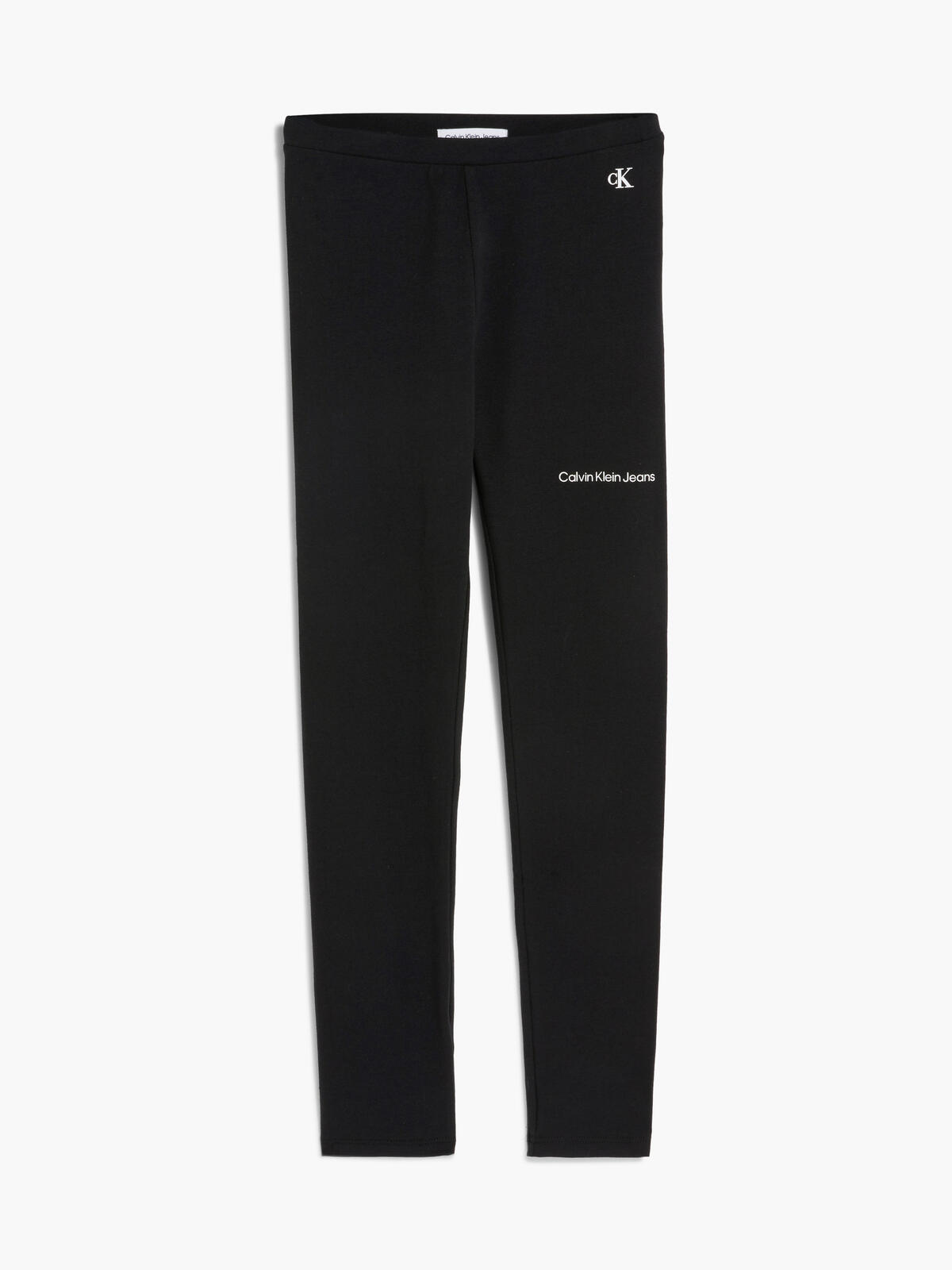 Calvin Klein CKJ LOGO LEGGING Kadın Siyah Tayt