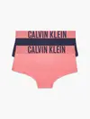 Calvin Klein 2PK SHORTY Kadın Pembe Boxer Set