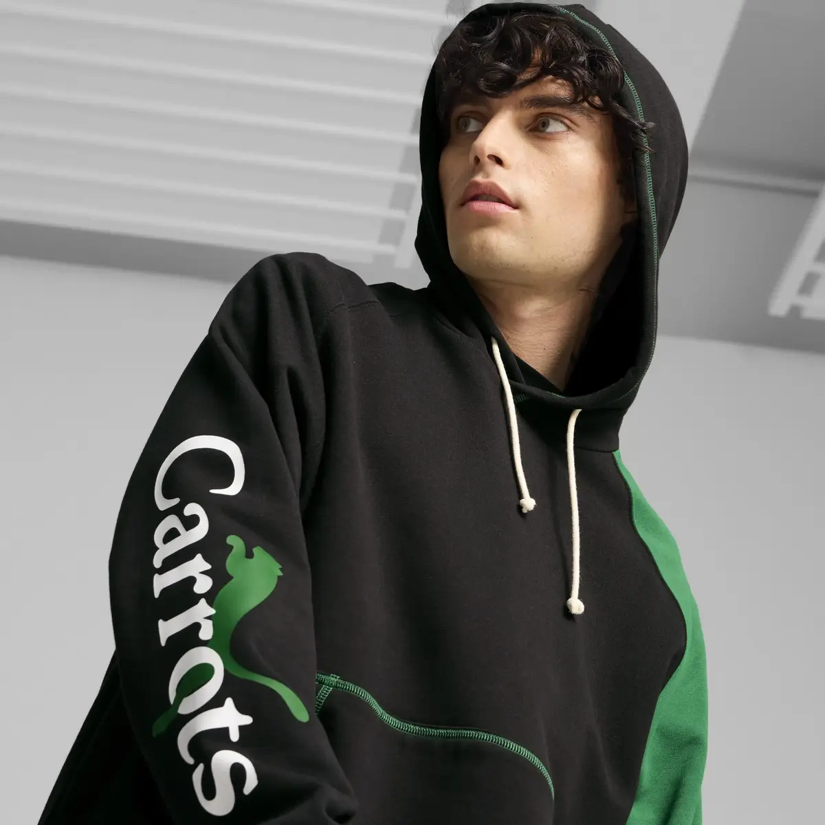 Puma X CARROTS Hoodie Siyah Erkek Hoodie