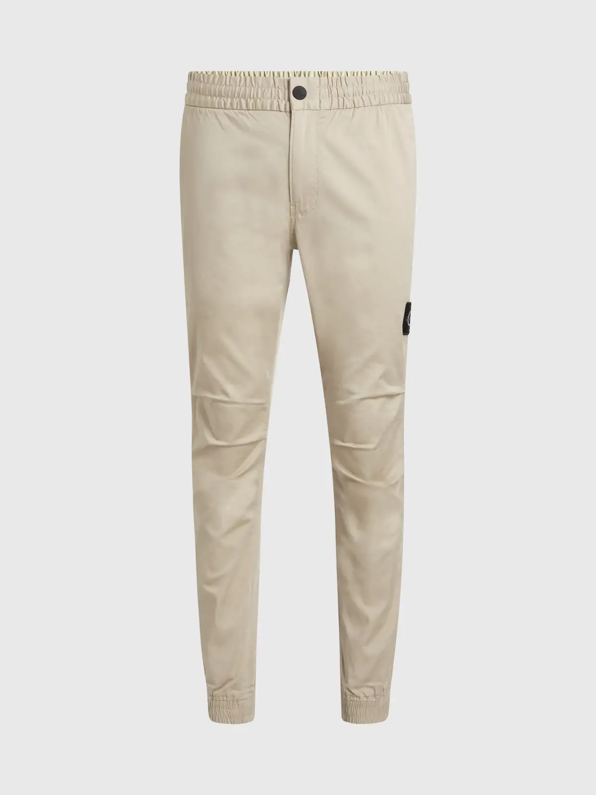 Calvin Klein MONOLOGO CASUAL BADG Erkek Krem Chino