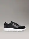Calvin Klein ATHLEISURE RUNNER LACEUP LTH MIX Siyah Erkek Günlük Spor Ayakkabı