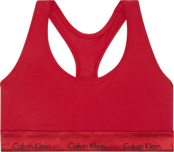 Calvin Klein UNLINED BRALETTE Kırmızı Kadın Bralet