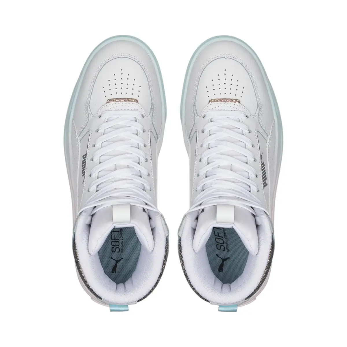 Puma Karmen Rebelle Mid Exotics Beyaz Kadın Bilekli Günlük Spor Ayakkabı
