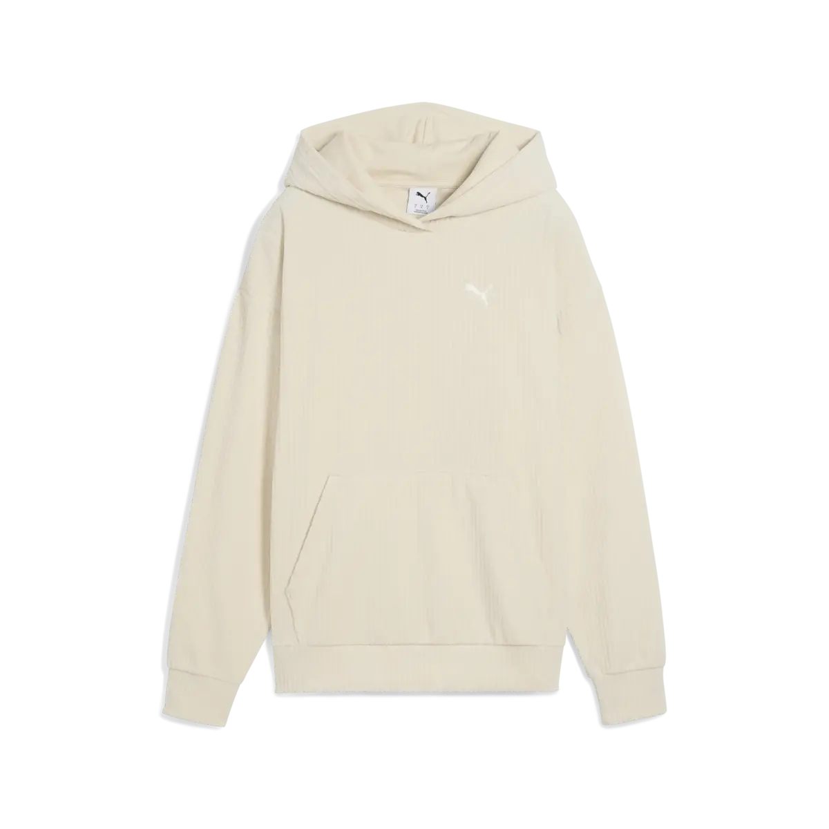 Puma ESS ELEVATED Velour Hoodie Krem Kadın Hoodie
