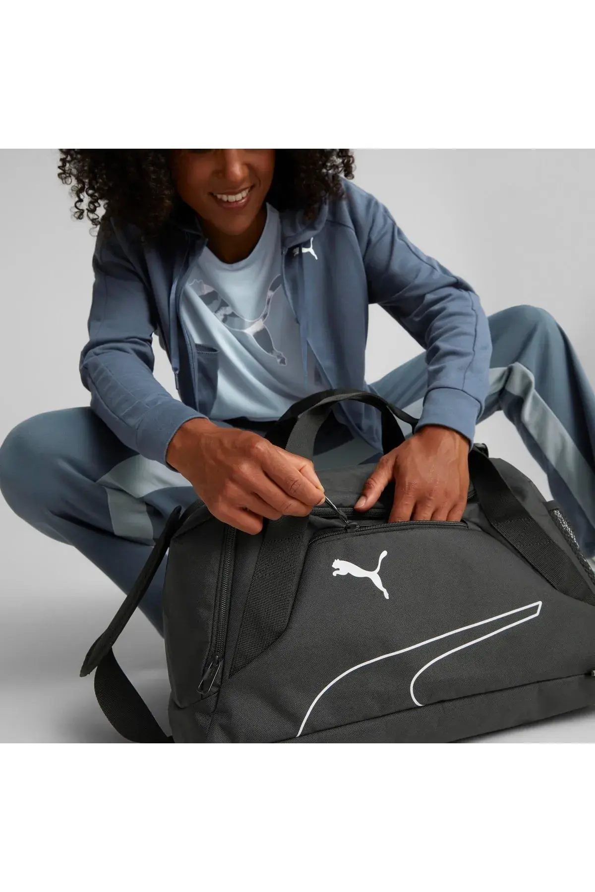 Puma Fundamentals S Siyah Spor Çantası
