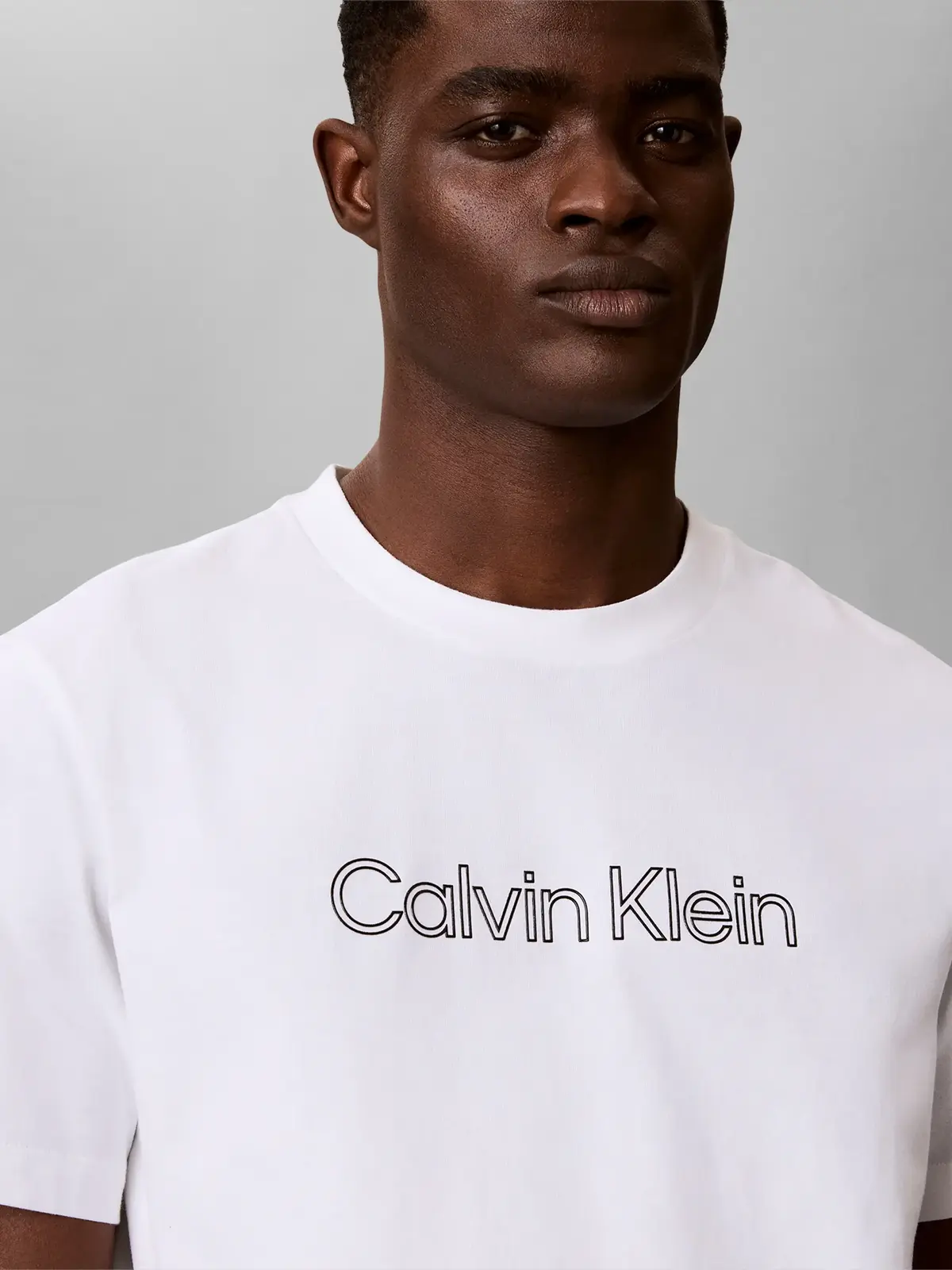 Calvin Klein SS 20s EU SPW HD SHI Beyaz Erkek Tişört