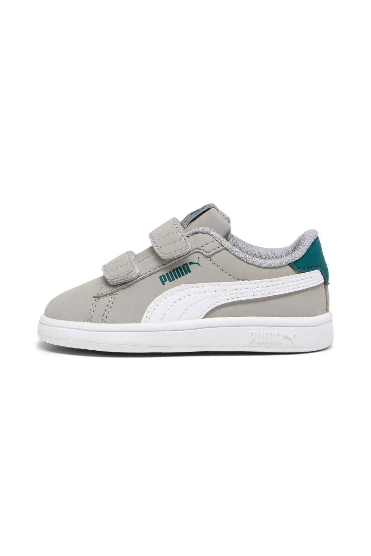 Puma Smash 3.0 Buck V Inf Gri Çocuk Günlük Spor Ayakkabı