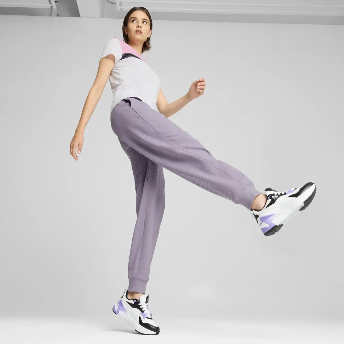 Puma HER High Waist Pants Mor Kadın Eşofman Altı