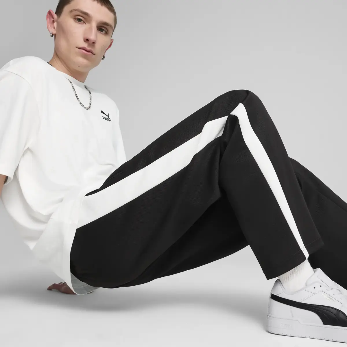 PUMA T7 ALWAYS ON Track Pants Siyah Erkek Eşofman Altı