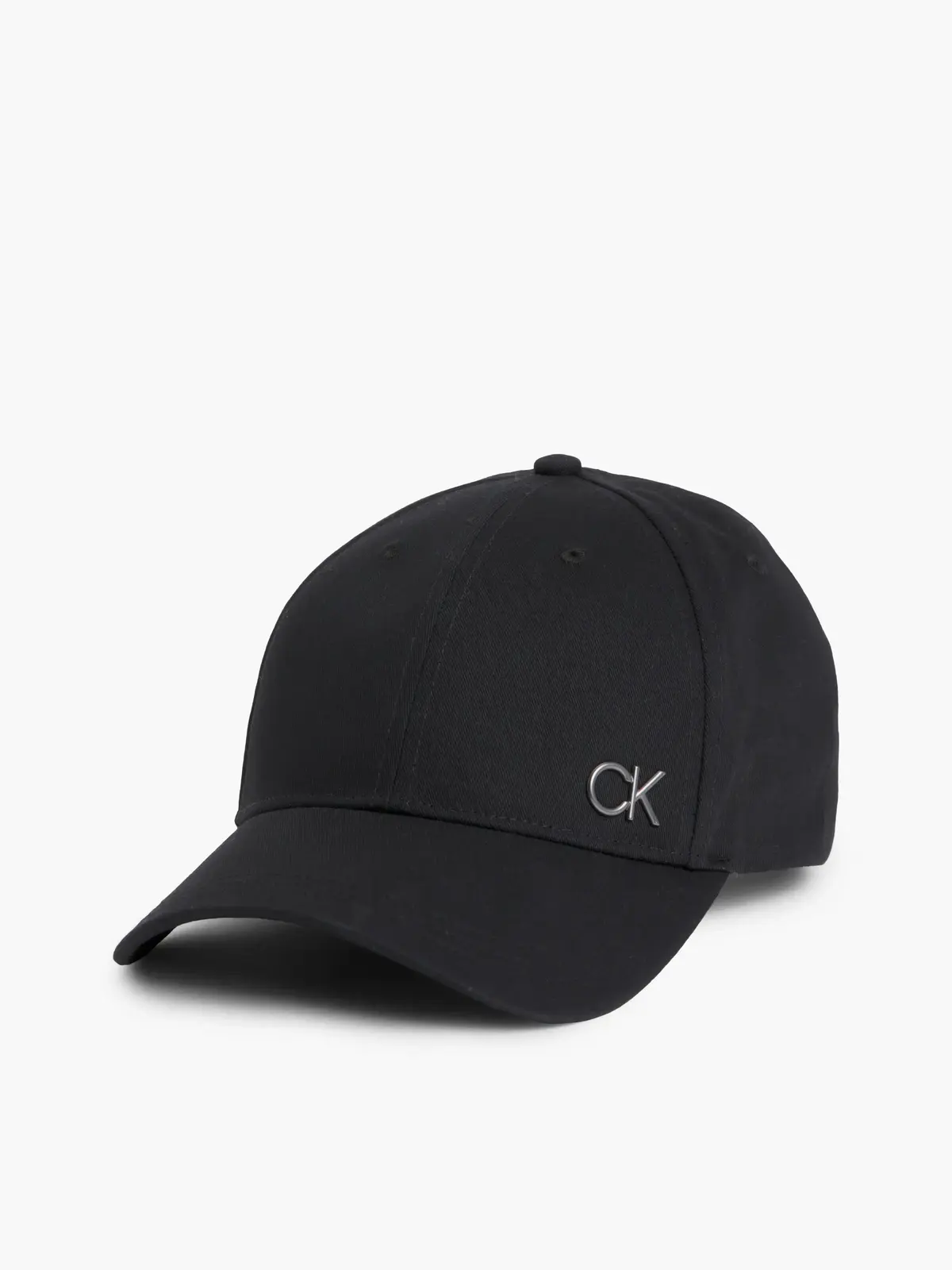 Calvin Klein CK BOMBED METAL BB Erkek Siyah Şapka